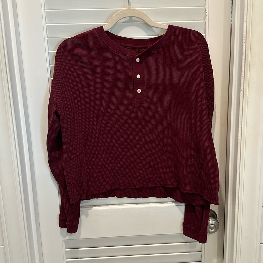 Overland cropped Henley